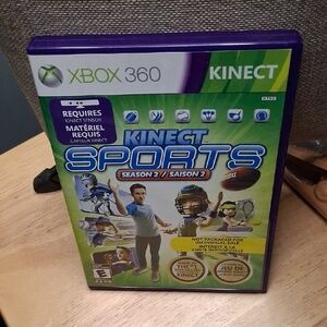 Microsoft Kinect Sports Season 2 Xbox 360 - Purple and Green